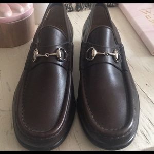 Gucci Horsebit Leather Loafers